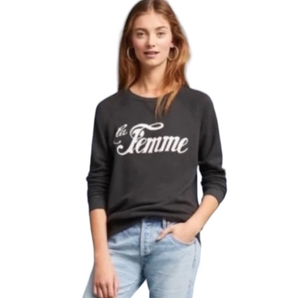 Sol Angeles x Anthropologie Graphic Print Sweatshirt